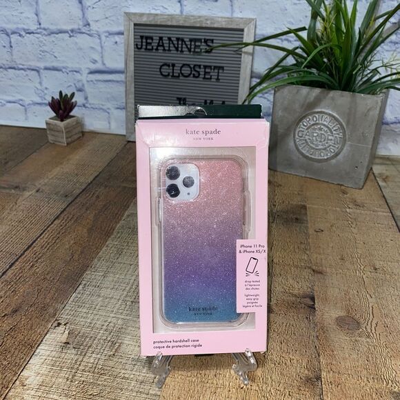 Kate Spade case for Apple iPhone 11 PRO/ iPhone Xs - Ombre Glitter - Picture 4 of 5